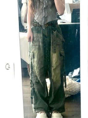 UO BDG strappy balloon cargo jeans